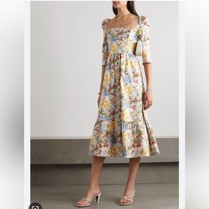 ⭐️NWT⭐️ Reformation Cyprus Organic Cotton Blend Dress in Countryside